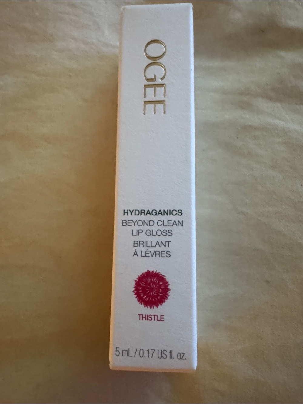 OGEE Hydraganics Beyond Clean Lip Gloss - Thistle Pink